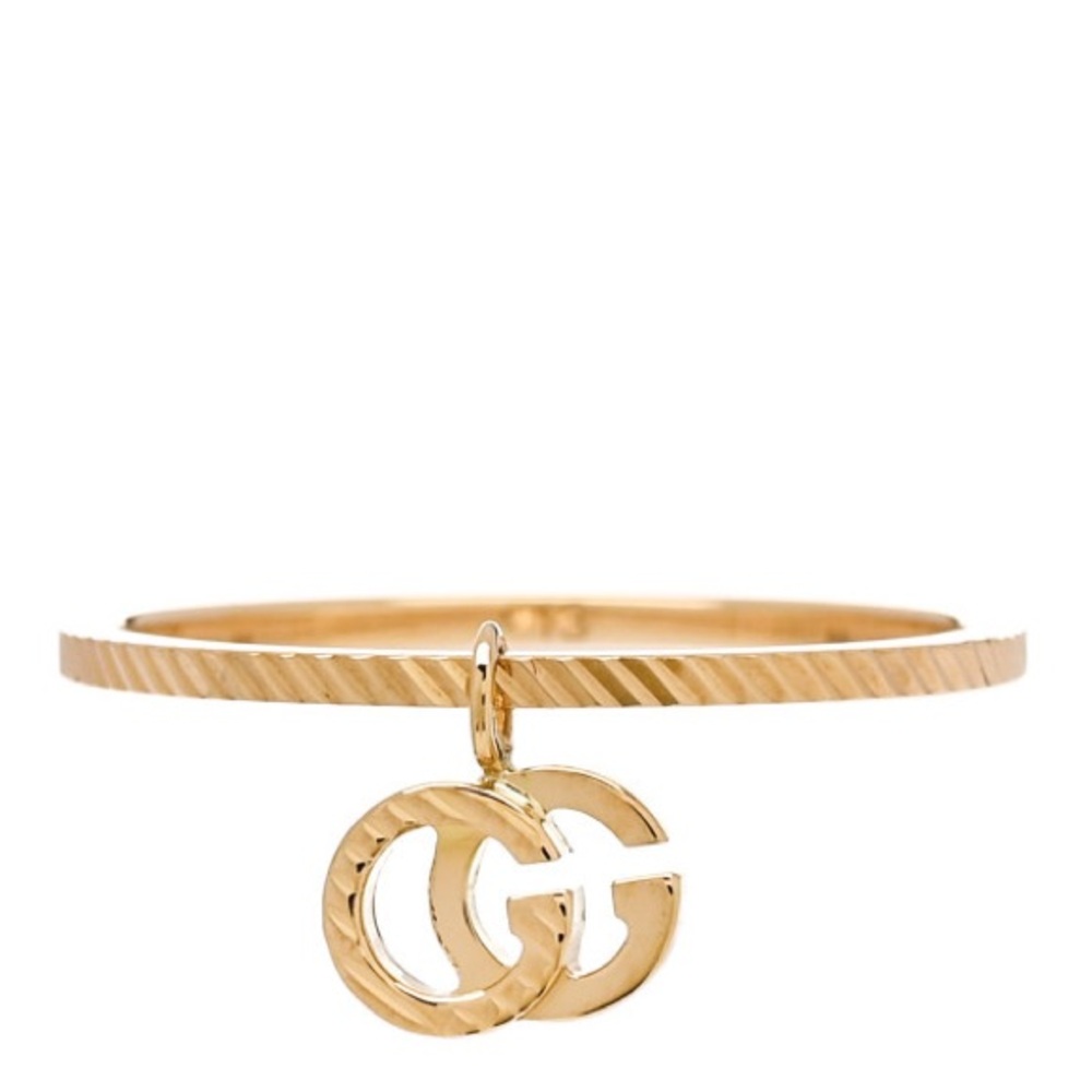 Authentic Gucci Logo Ring Size 6.5
